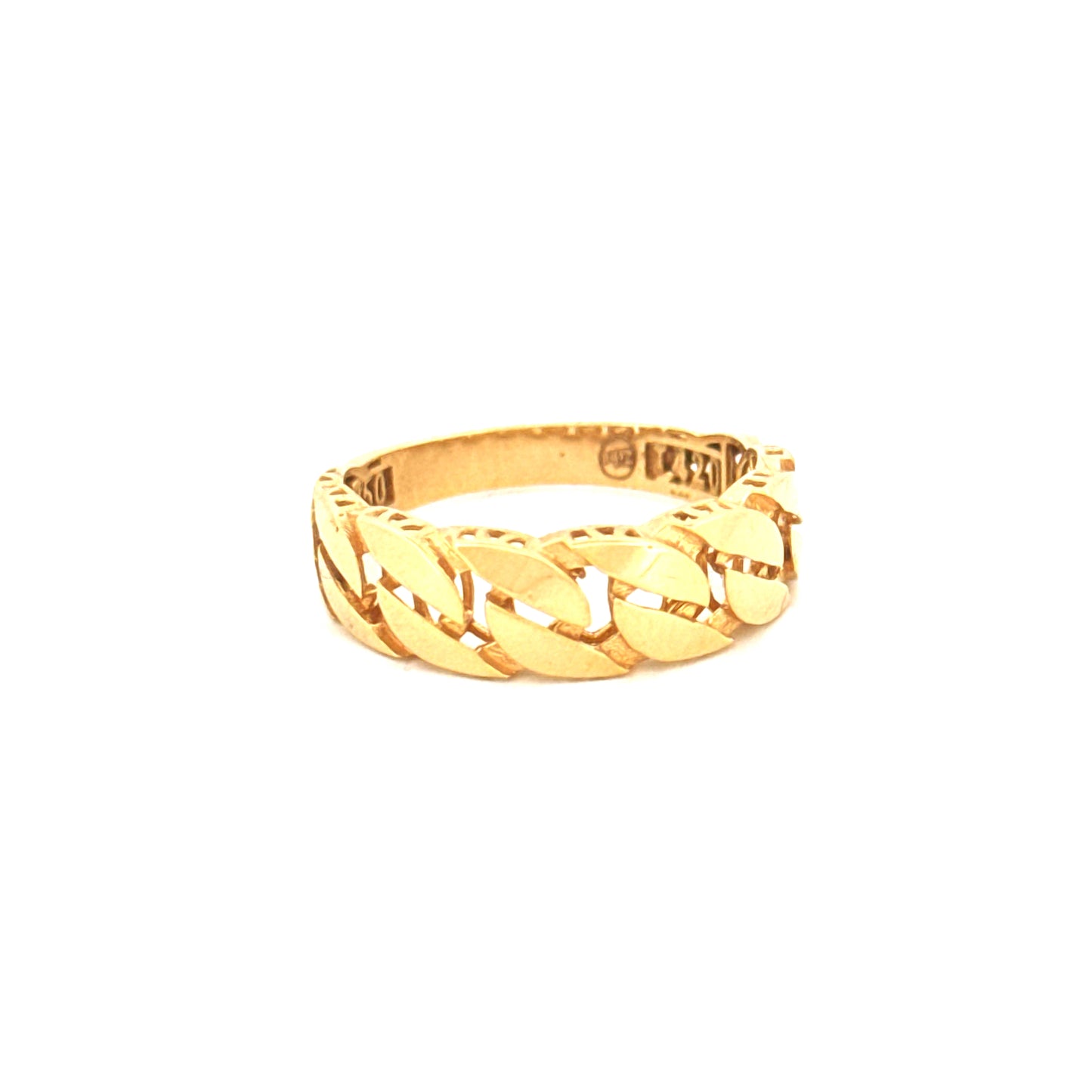 Ring Gelbgold 18k - Zanjir-e Ziba (Hübsche Kette)