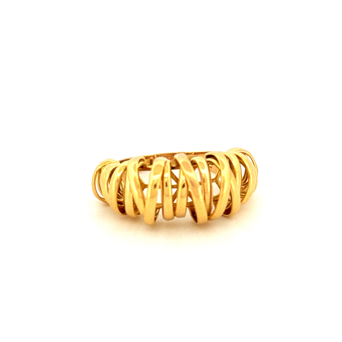 Ring Gelbgold 18k - Navar-e Abrisham (Seidenbänder)