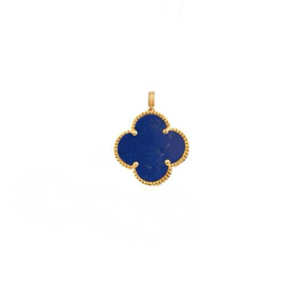 Anhänger Gelbgold 18k – Shans-e Sormeyi (Blaues Glück)