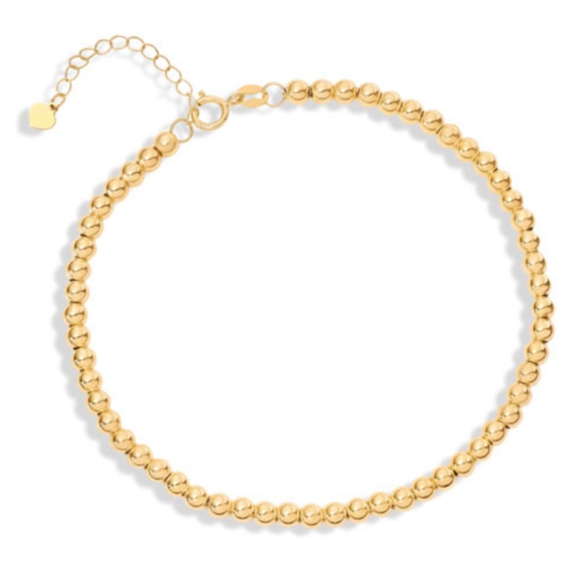 Armband Gelbgold 18k - Morvarid-e Zanjir (Perlenkette)