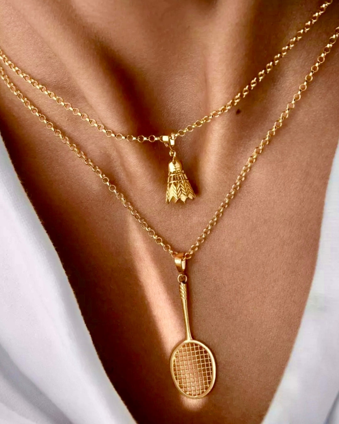 Halskette Gelbgold 18k – Rolo-e Kelasik (Klassische Erbskette)