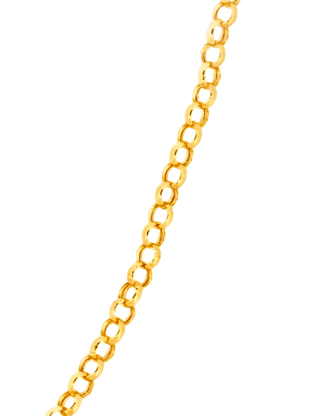 Halskette Gelbgold 18k – Rolo-e Kelasik (Klassische Erbskette)