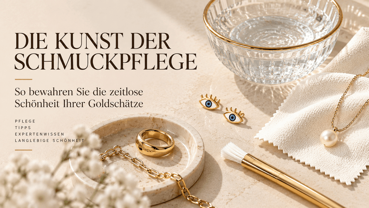 Die Kunst der Schmuckpflege: So bewahren Sie die zeitlose Schönheit Ihrer Goldschätze - Ziba Gold
