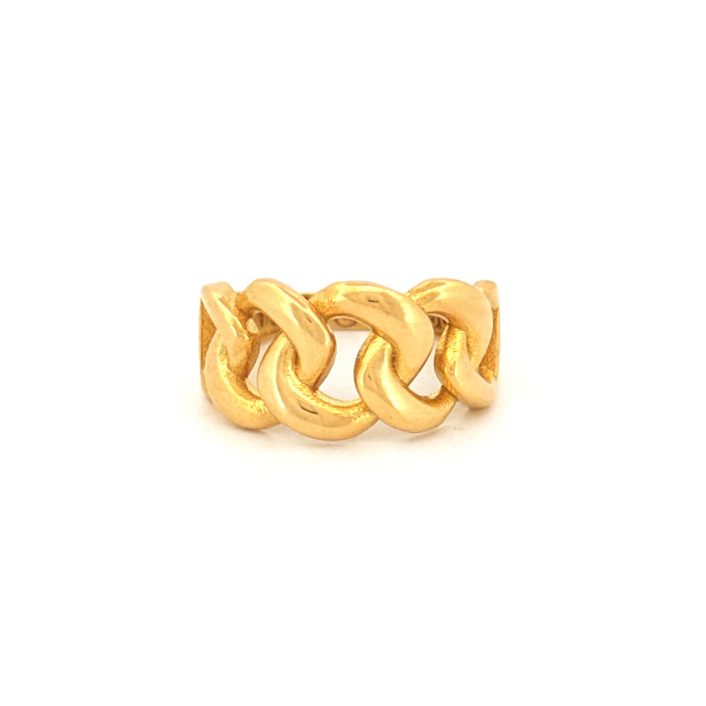 Ring Gelbgold 18k - Zanjir-e Eshgh (Kette der Liebe)