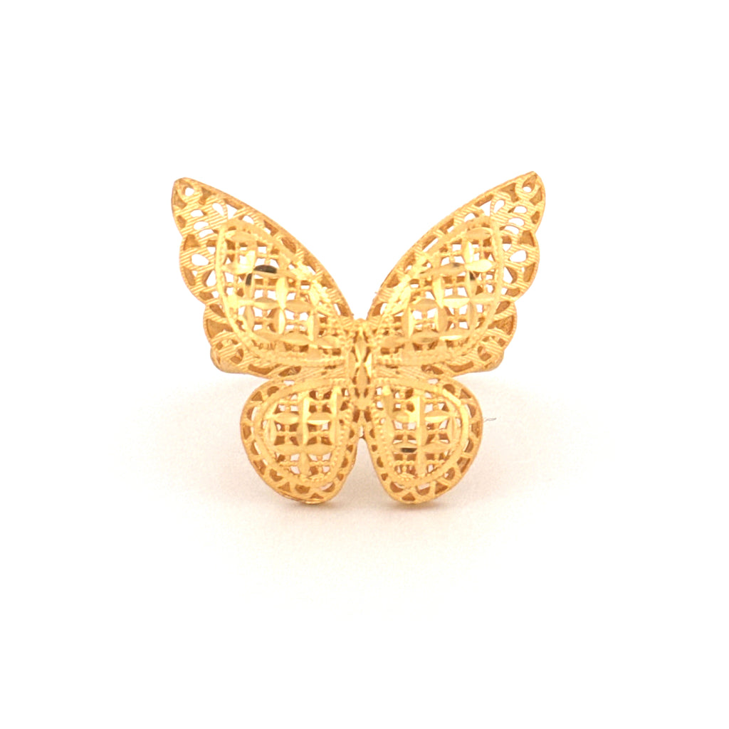 Ring Gelbgold 18k - Parvaneh-ye Bahari (Frühlingsschmetterling)