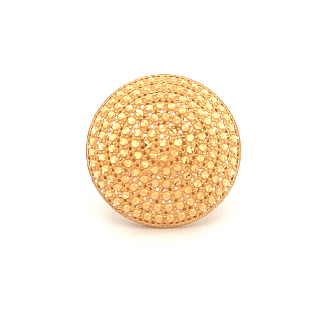 Ring Gelbgold 18k - Gooy-e Bozorg-e Aftab (Grosse Sonnenkugel)