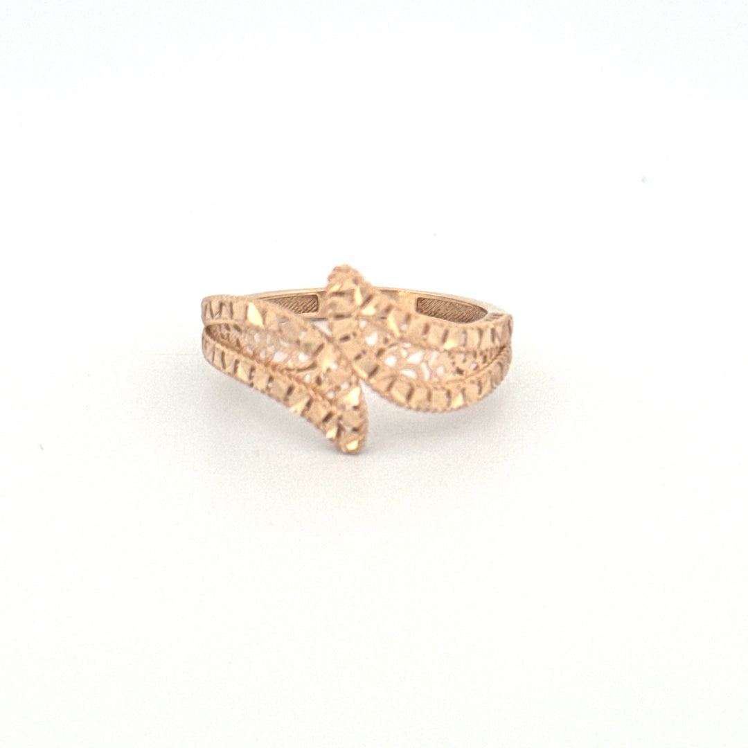 Ring Gelbgold 18k – Mehrâb (Bogenform)