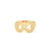 Ring Gelbgold 18k - Bi-Nahayat (Unendlichkeit)
