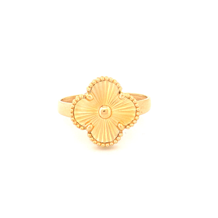 Ring Gelbgold 18k – Shabdar-e Angosht (Glück für den Finger)