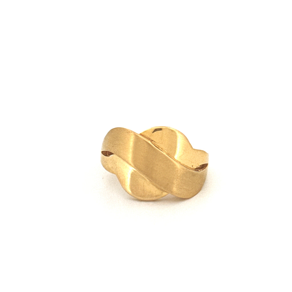 Ring Gelbgold 18k - Pich-e Tala (Goldene Windung)