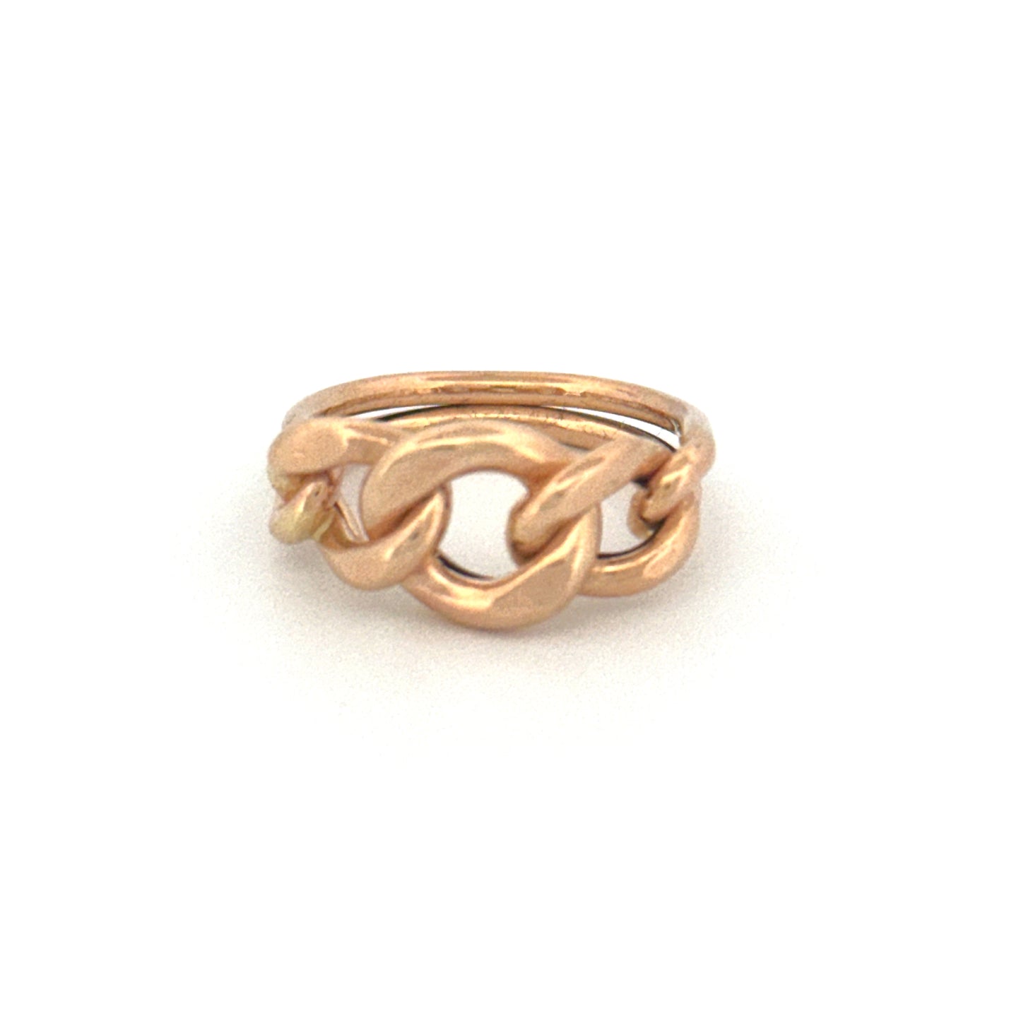 Ring Gelbgold 18k – Zanjir-e Arâm (Ruhige Kette)