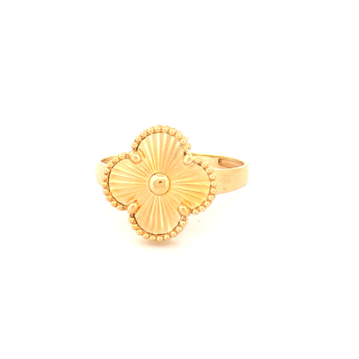 Ring Gelbgold 18k – Shabdar-e Angosht (Glück für den Finger)