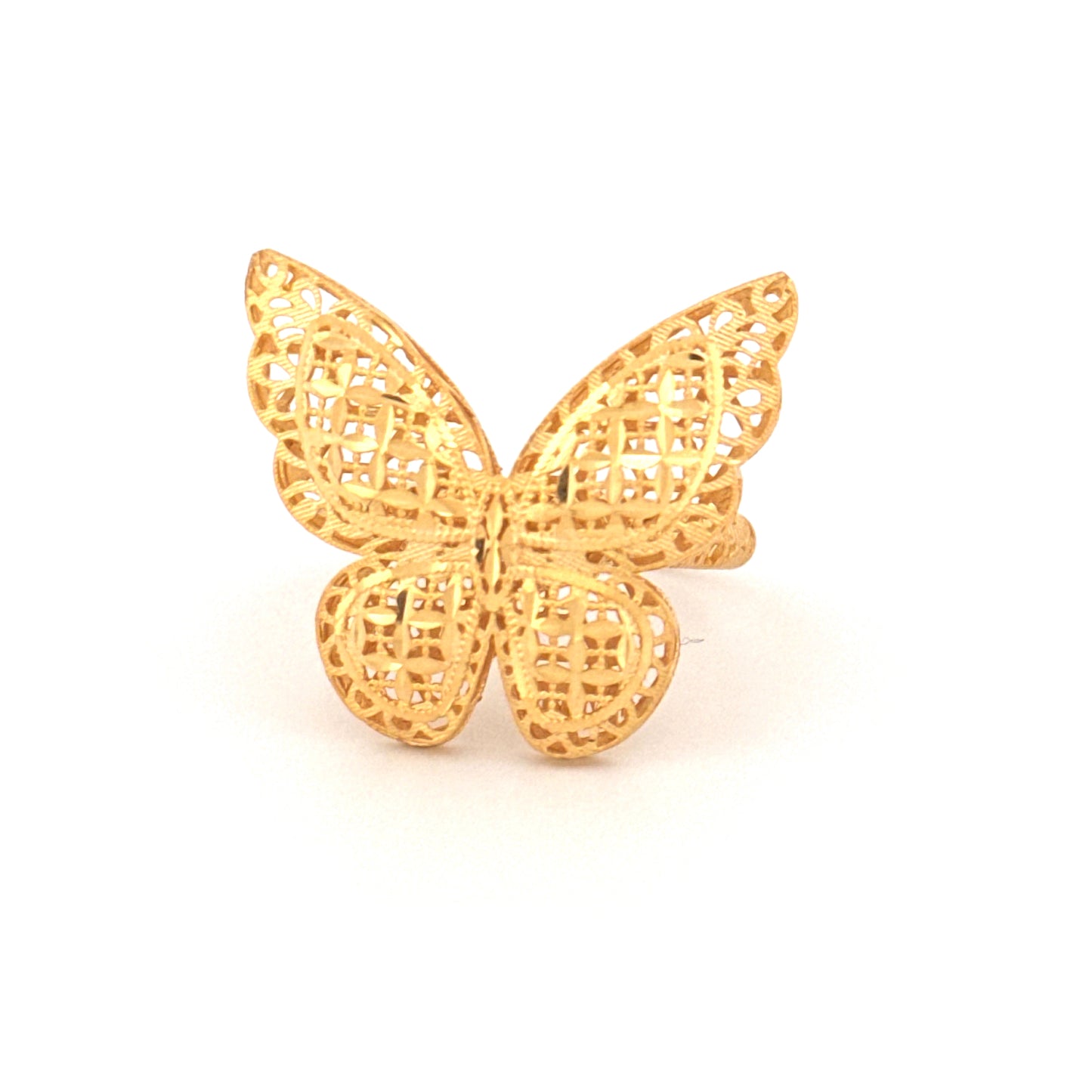 Ring Gelbgold 18k - Parvaneh-ye Bahari (Frühlingsschmetterling)
