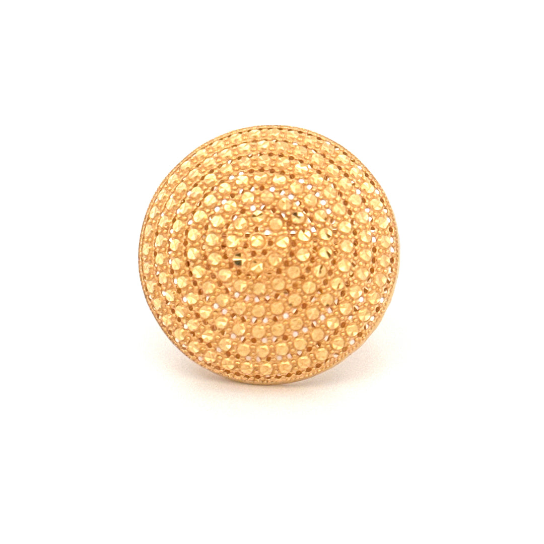 Ring Gelbgold 18k - Gooy-e Bozorg-e Aftab (Grosse Sonnenkugel)