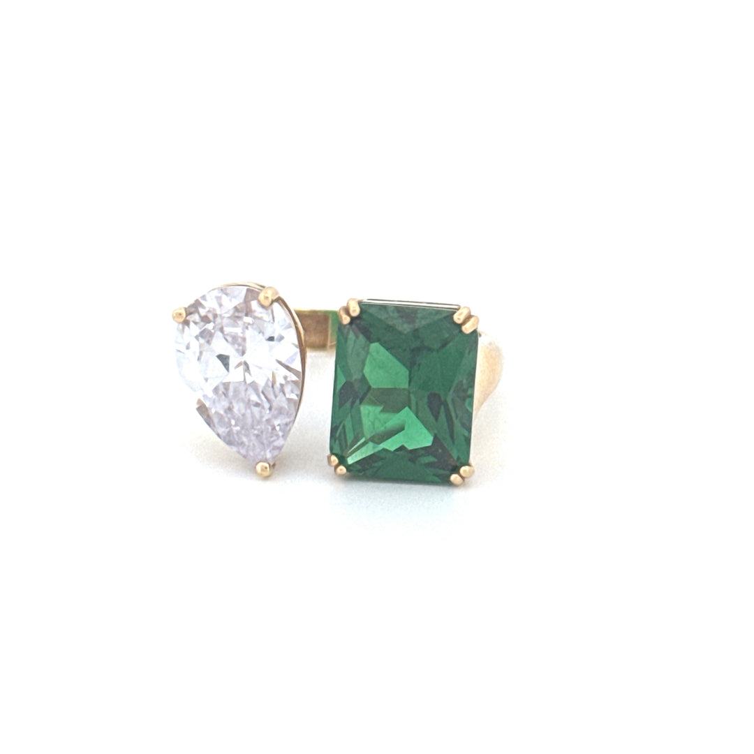 Ring Gelbgold 18k – Do Jān (Zwei Seelen)