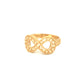 Ring Gelbgold 18k - Bi-Nahayat (Unendlichkeit)