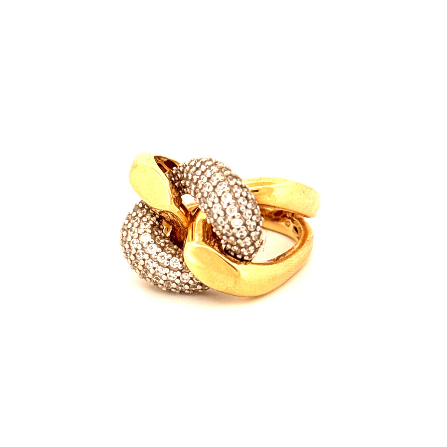 Ring Gelbgold 18k - Halgheh-ye Hamahang (Harmonische Verschlingung)