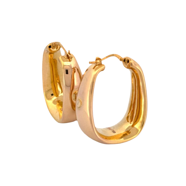 Ohrringe Gelbgold 18k - Mah-e Tala (Goldener Halbmond)