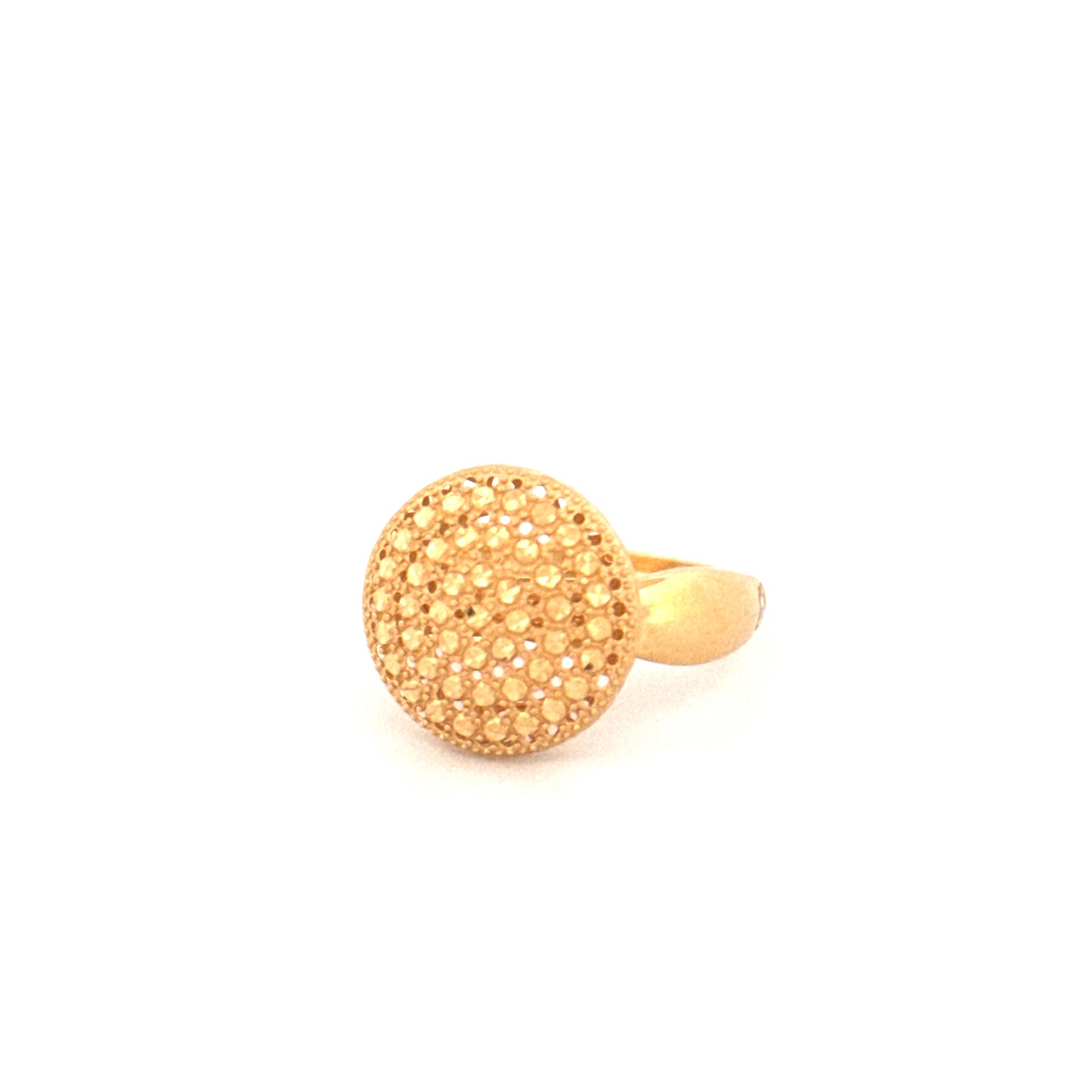Ring Gelbgold 18k - Gooy-e Aftab (Sonnenkugel)