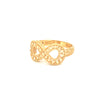 Ring Gelbgold 18k - Bi-Nahayat (Unendlichkeit)