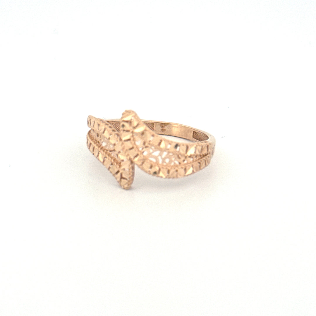 Ring Gelbgold 18k – Mehrâb (Bogenform)