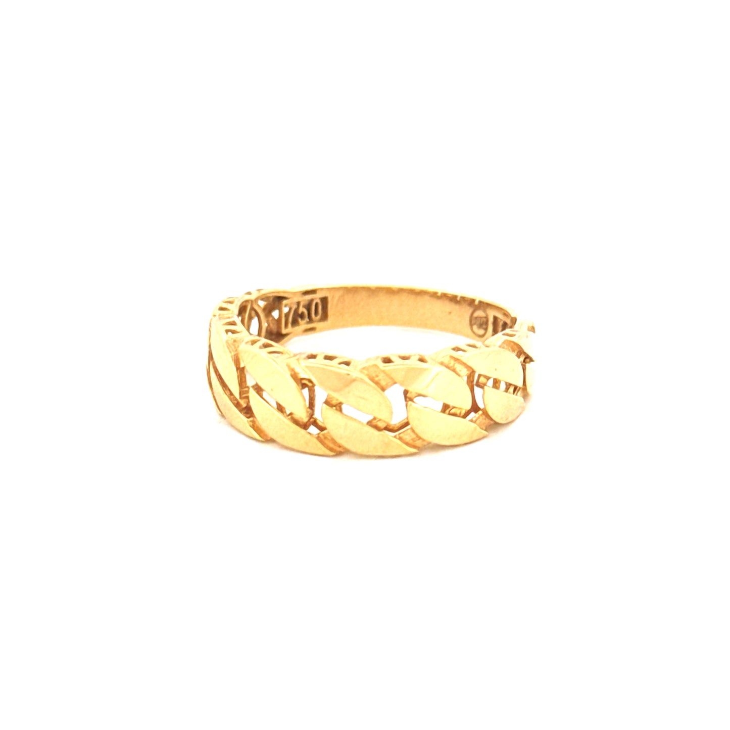 Ring Gelbgold 18k - Zanjir-e Ziba (Hübsche Kette)