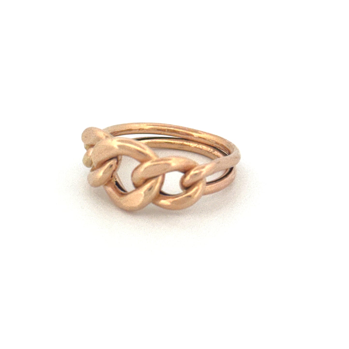 Ring Gelbgold 18k – Zanjir-e Arâm (Ruhige Kette)