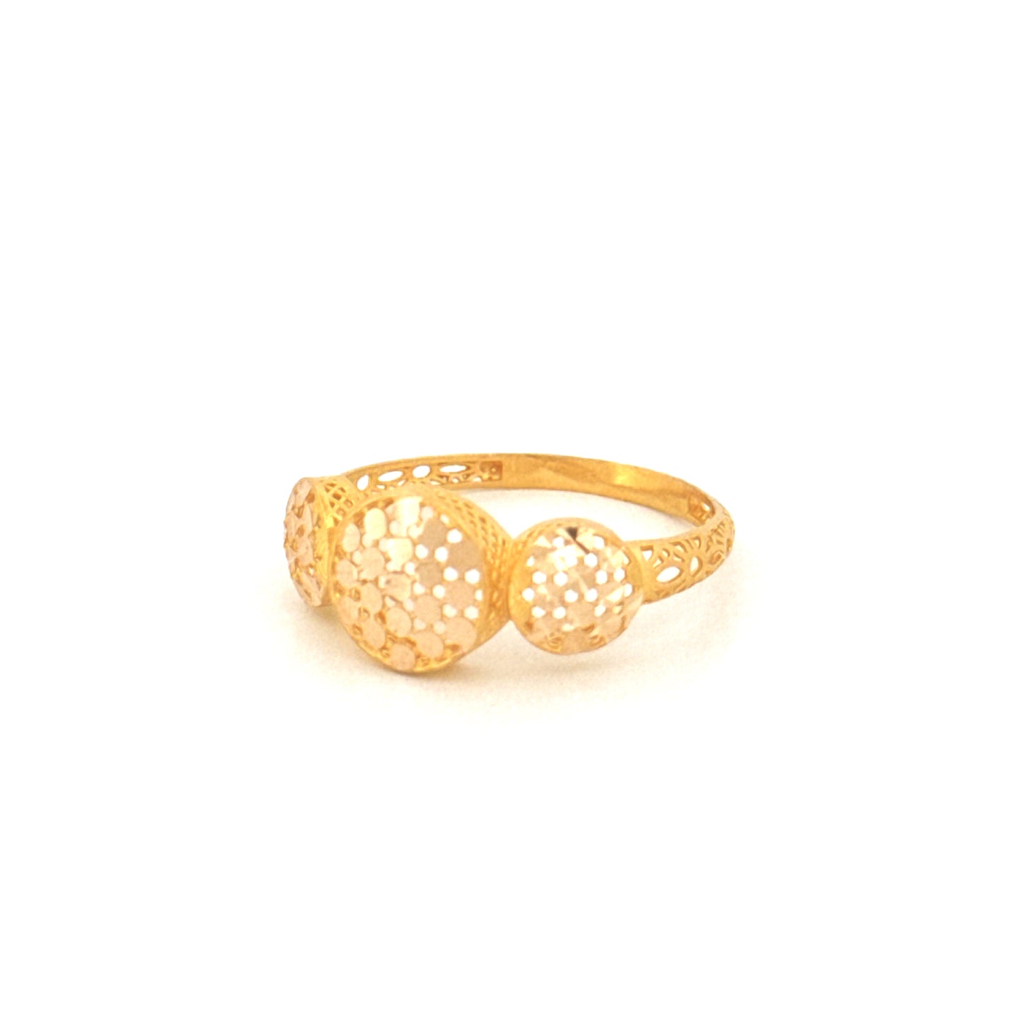 Ring Gelbgold 18k - Roya-ye-Bipayan (Der ewige Traum)
