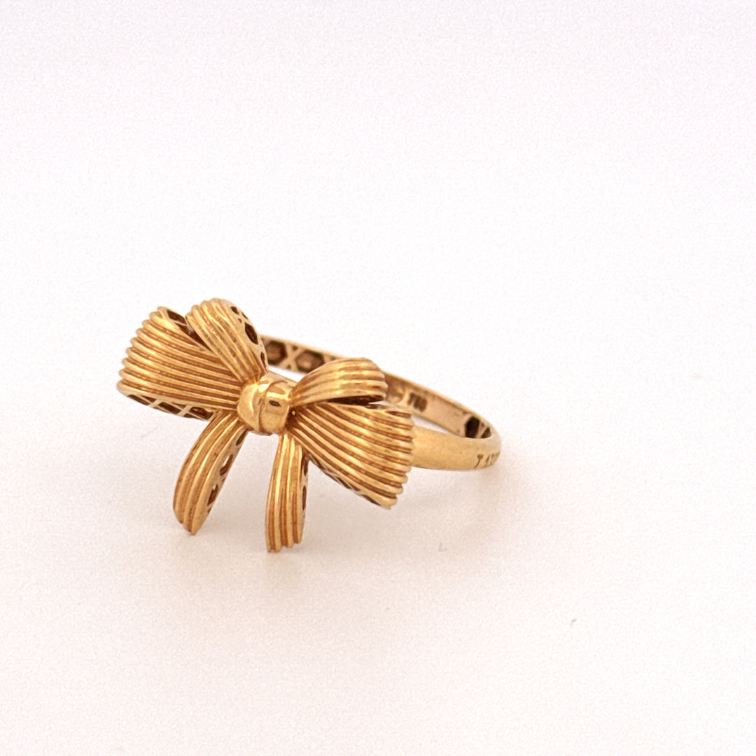 Ring Gelbgold 18k - Papillon-e Farah Diba (Schleife von Farah Diba)