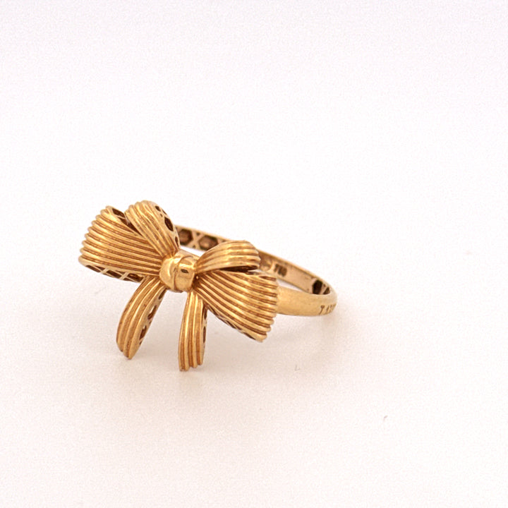 Ring Gelbgold 18k - Papillon-e Farah Diba (Schleife von Farah Diba)