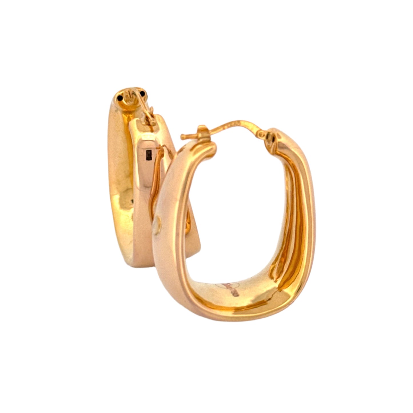 Ohrringe Gelbgold 18k - Mah-e Tala (Goldener Halbmond)