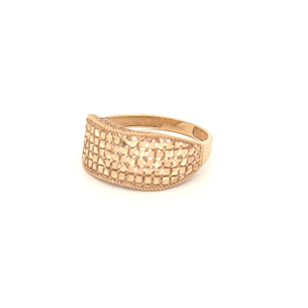 Ring Gelbgold 18k – Mosafer (Der Reisende)