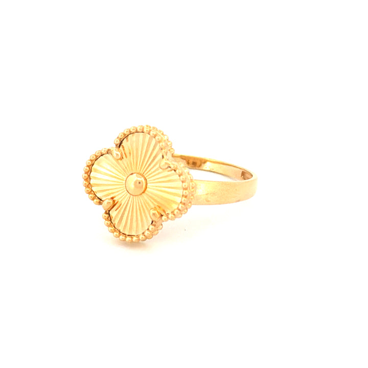 Ring Gelbgold 18k – Shabdar-e Angosht (Glück für den Finger)