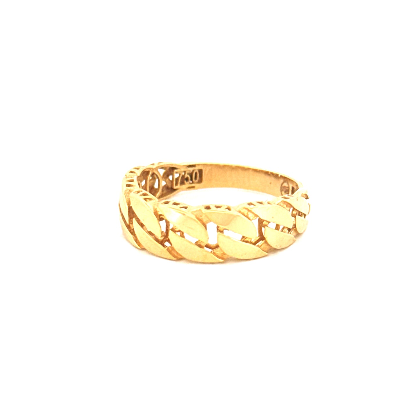 Ring Gelbgold 18k - Zanjir-e Ziba (Hübsche Kette)