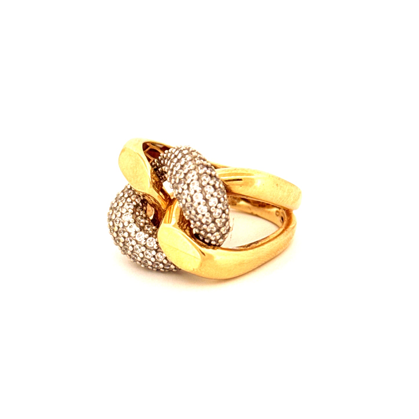 Ring Gelbgold 18k - Halgheh-ye Hamahang (Harmonische Verschlingung)
