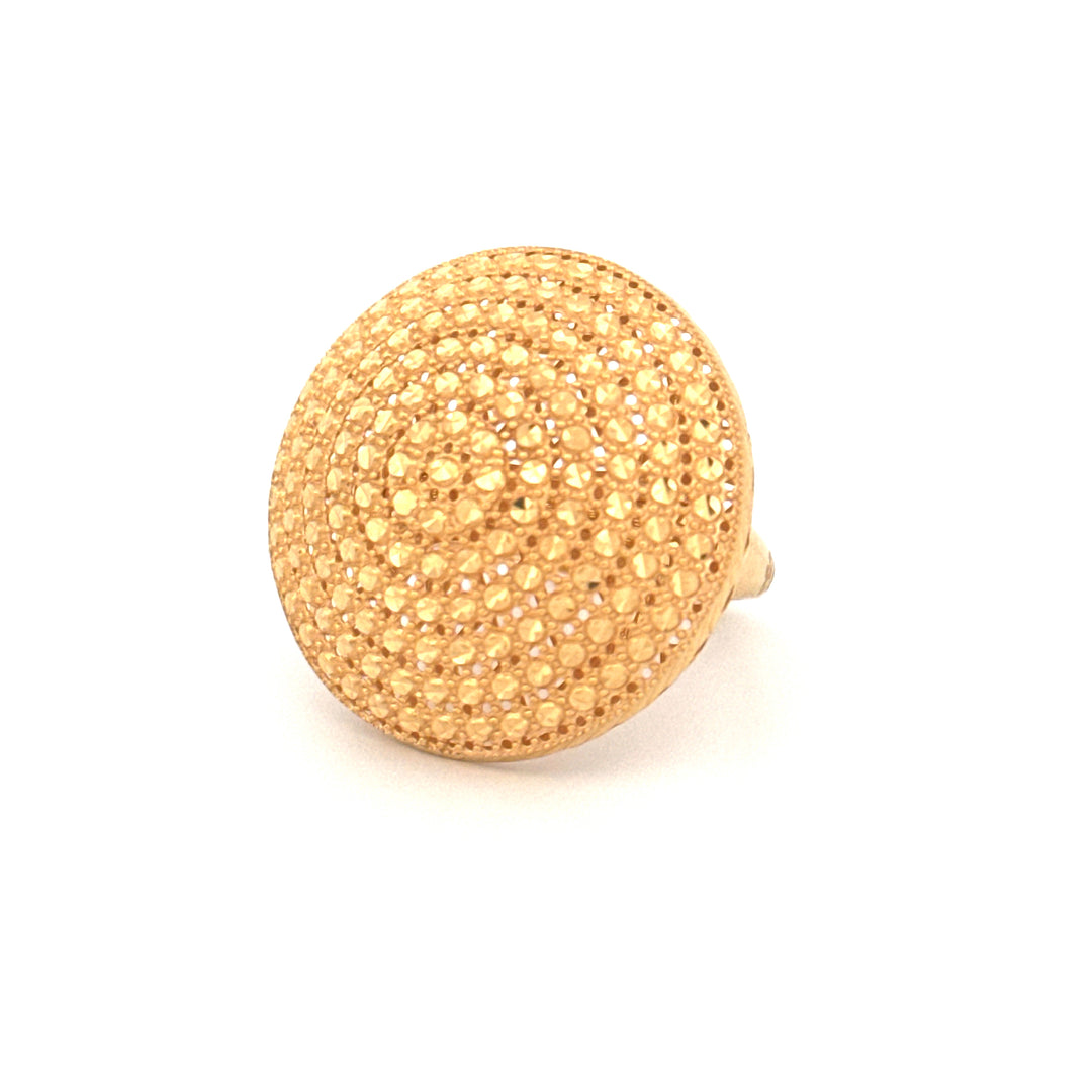Ring Gelbgold 18k - Gooy-e Bozorg-e Aftab (Grosse Sonnenkugel)