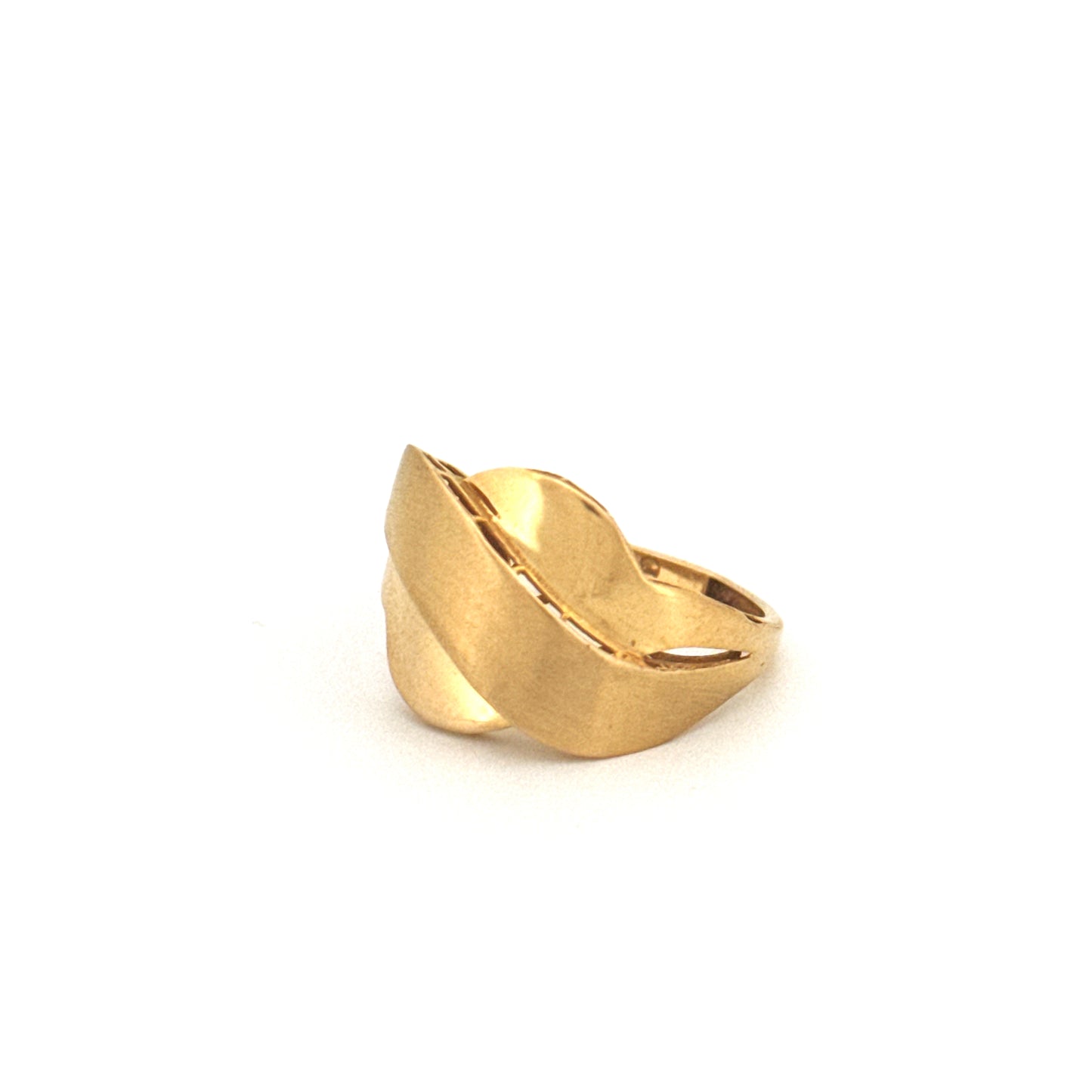 Ring Gelbgold 18k - Pich-e Tala (Goldene Windung)