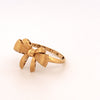 Ring Gelbgold 18k - Papillon-e Farah Diba (Schleife von Farah Diba)
