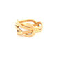Ring Gelbgold 18k - Gereh-e Tala (Goldener Knoten)