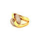 Ring Gelbgold 18k - Halgheh-ye Hamahang (Harmonische Verschlingung)