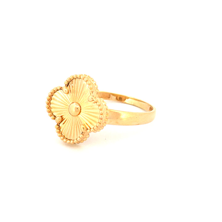 Ring Gelbgold 18k – Shabdar-e Angosht (Glück für den Finger)