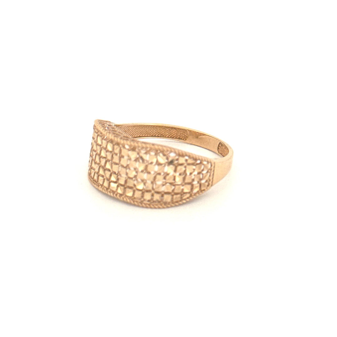 Ring Gelbgold 18k – Mosafer (Der Reisende)