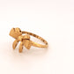 Ring Gelbgold 18k - Papillon-e Farah Diba (Schleife von Farah Diba)