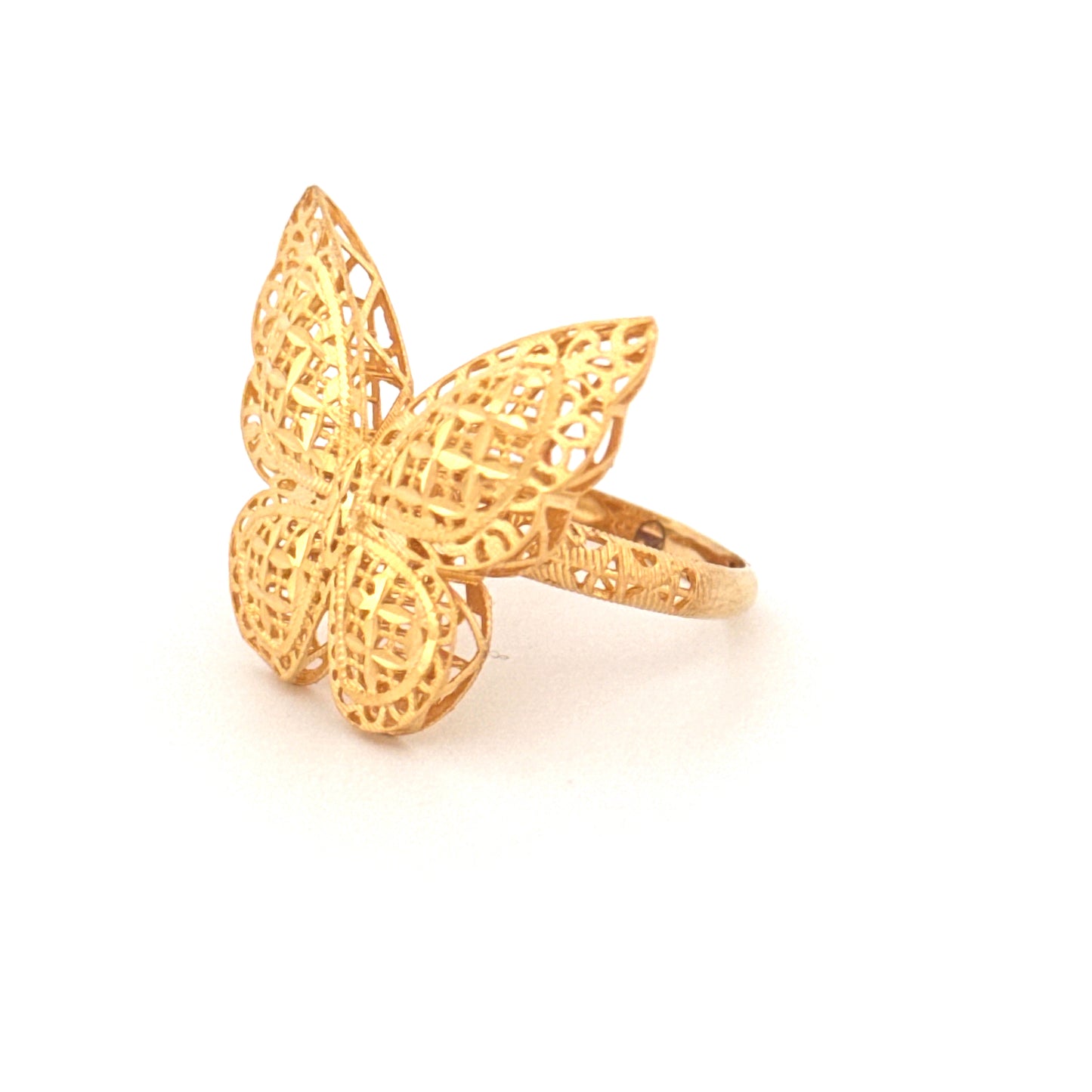 Ring Gelbgold 18k - Parvaneh-ye Bahari (Frühlingsschmetterling)
