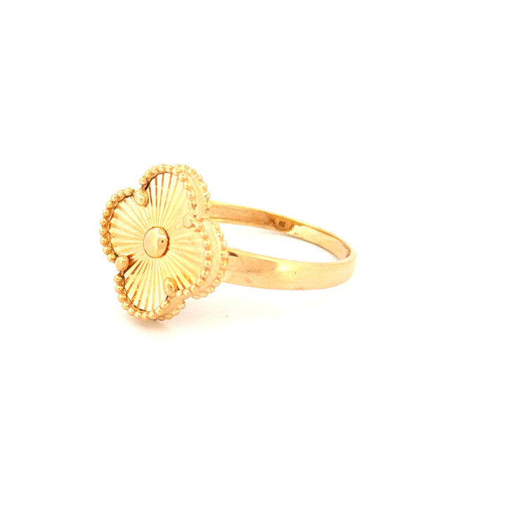 Ring Gelbgold 18k – Shabdar-e Angosht (Glück für den Finger)