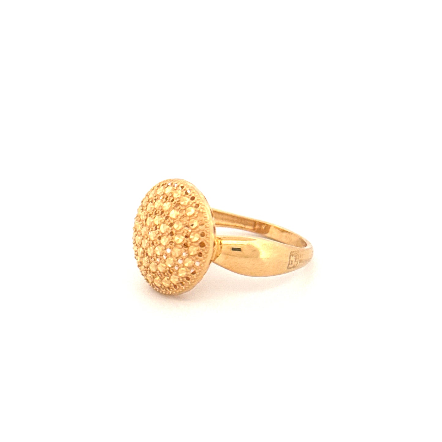 Ring Gelbgold 18k - Gooy-e Aftab (Sonnenkugel)