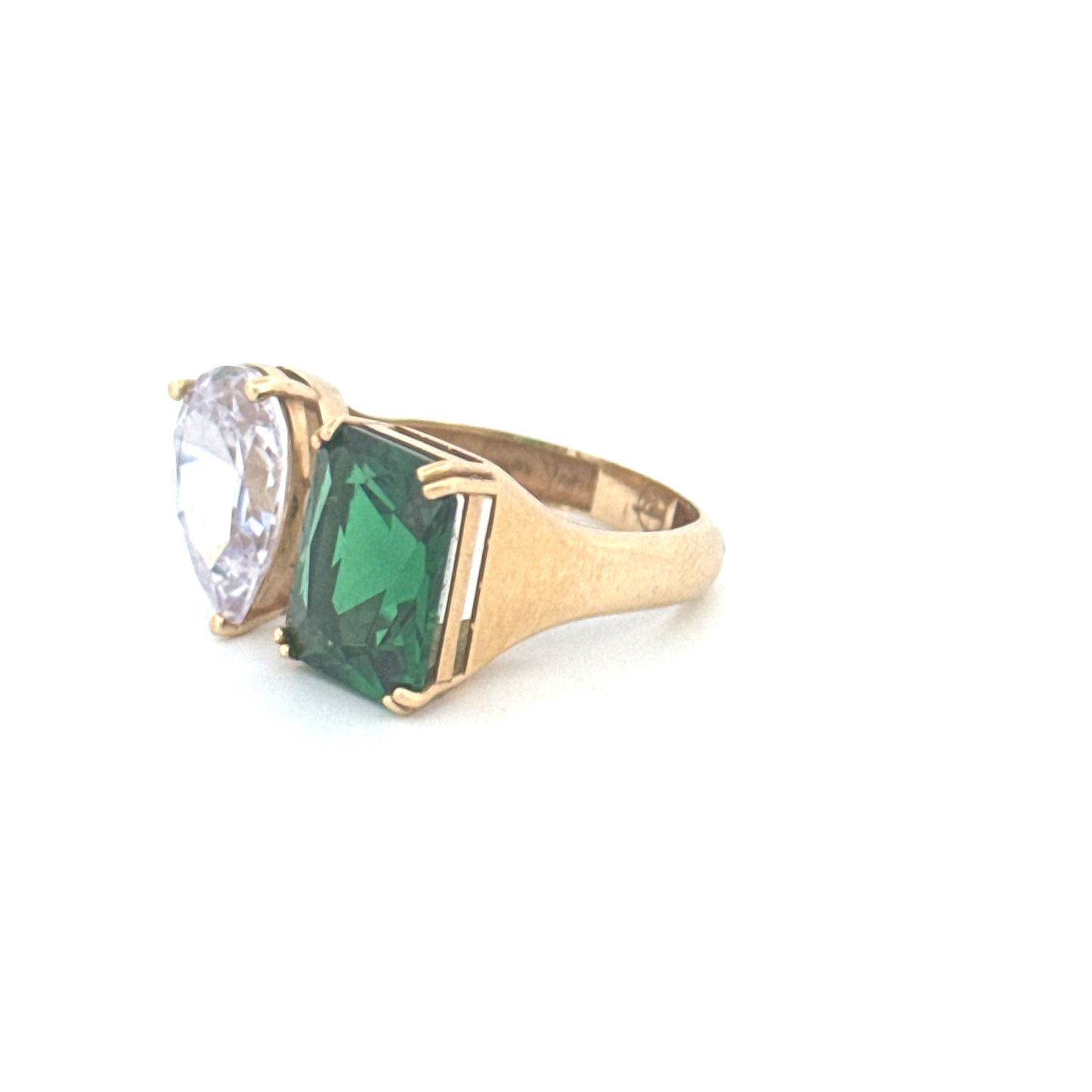 Ring Gelbgold 18k – Do Jān (Zwei Seelen)