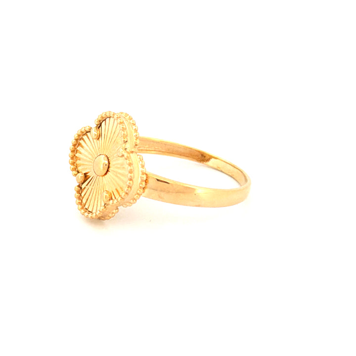 Ring Gelbgold 18k – Shabdar-e Angosht (Glück für den Finger)