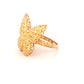 Ring Gelbgold 18k - Parvaneh-ye Bahari (Frühlingsschmetterling)
