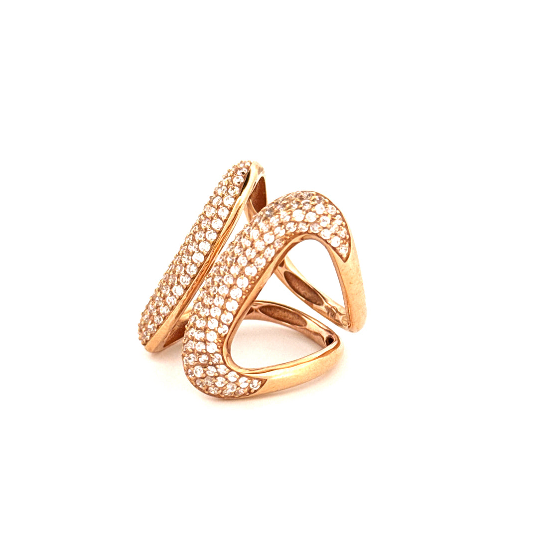 Ring Gelbgold 18k - Raqsandeh (Die Tänzerin)
